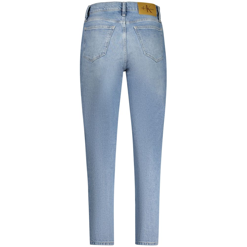 Calvin Klein Hellblaue Baumwolle Damen Jeans – Bild 2