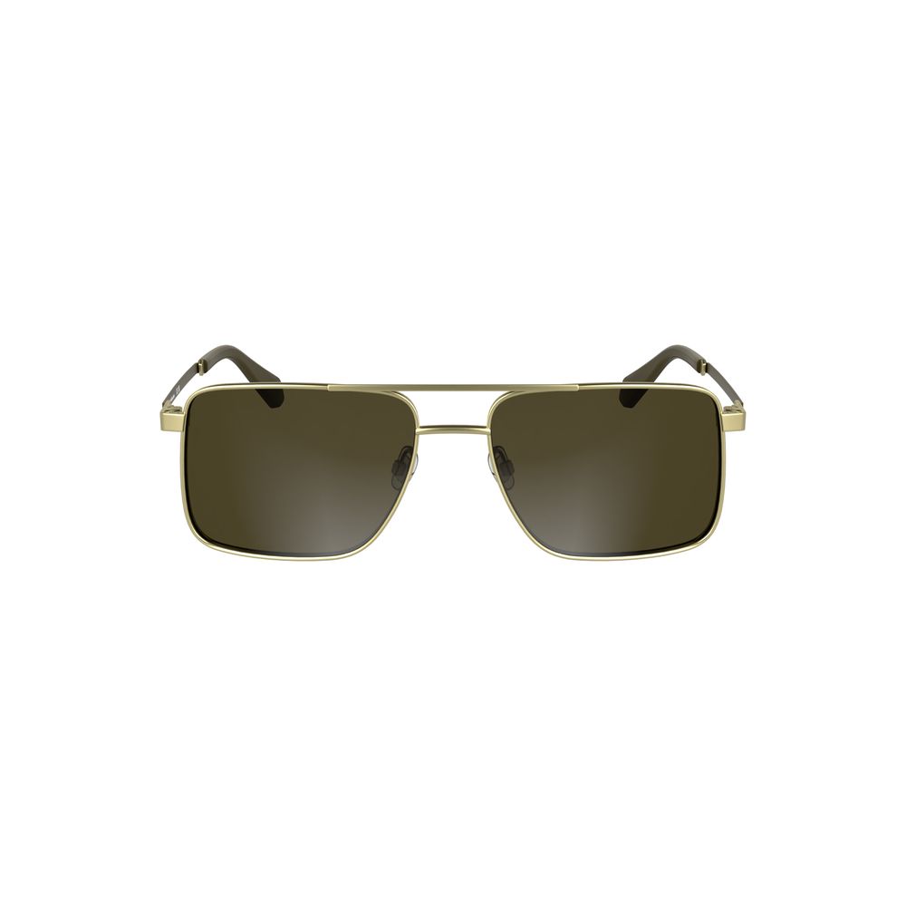 Calvin Klein Gold Metall Männer Sonnenbrille