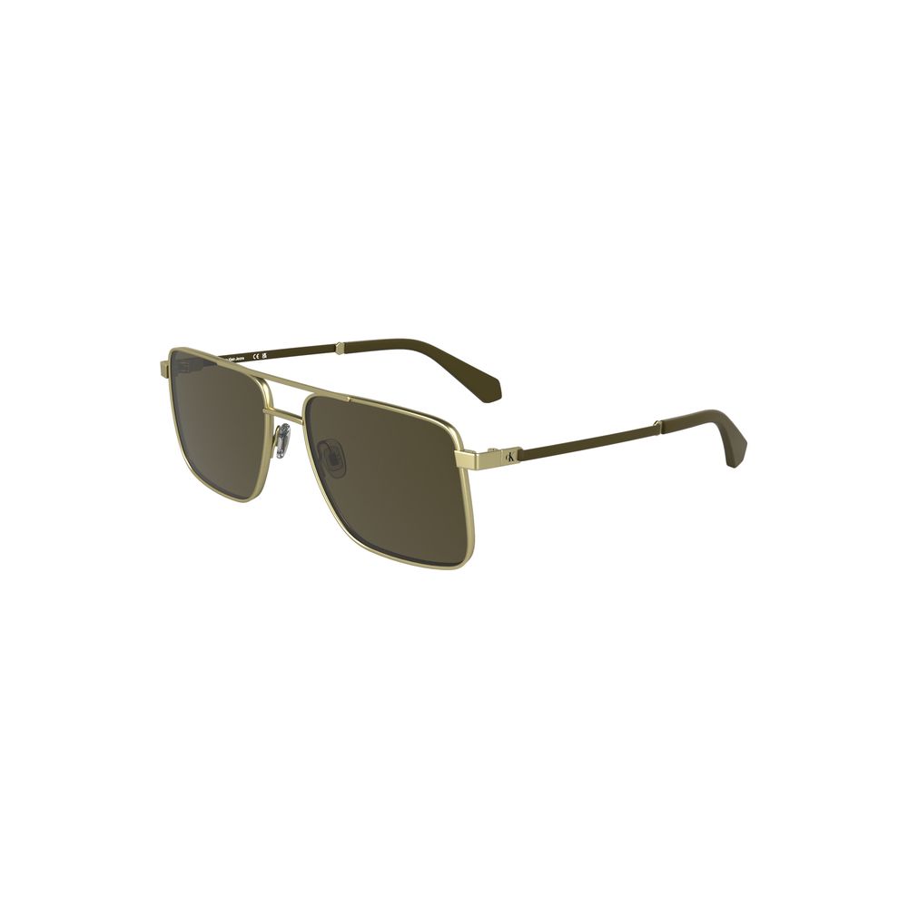 Calvin Klein Gold Metall Männer Sonnenbrille – Bild 2