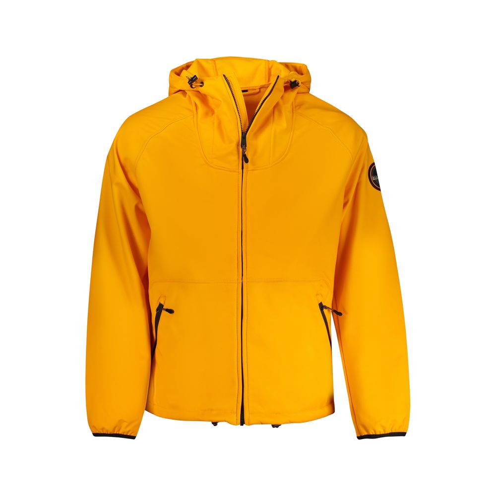 Napapijri Orange Polyester Männer Jacke