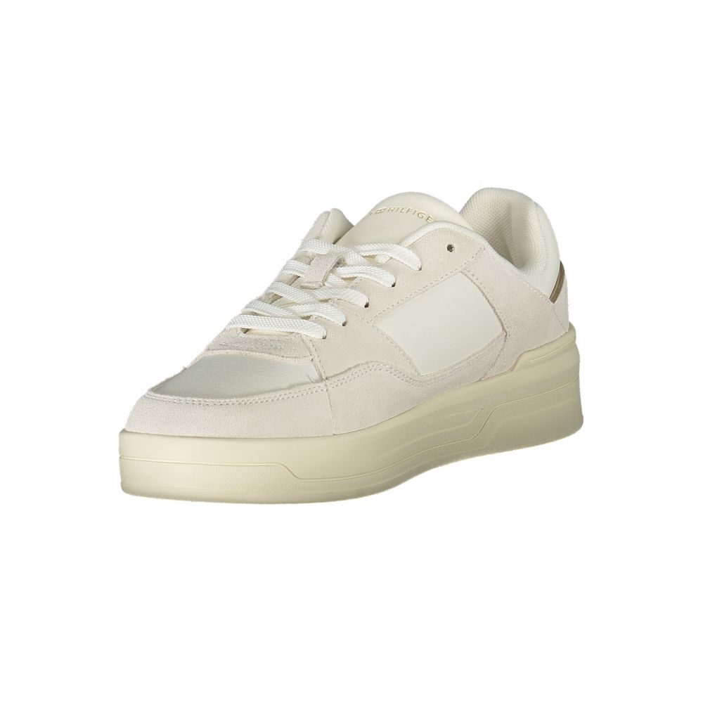 Tommy Hilfiger Weißes Leder Damen Sneaker – Bild 3