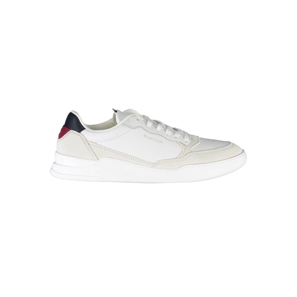 Tommy Hilfiger Weiß Polyester Männer Sneaker
