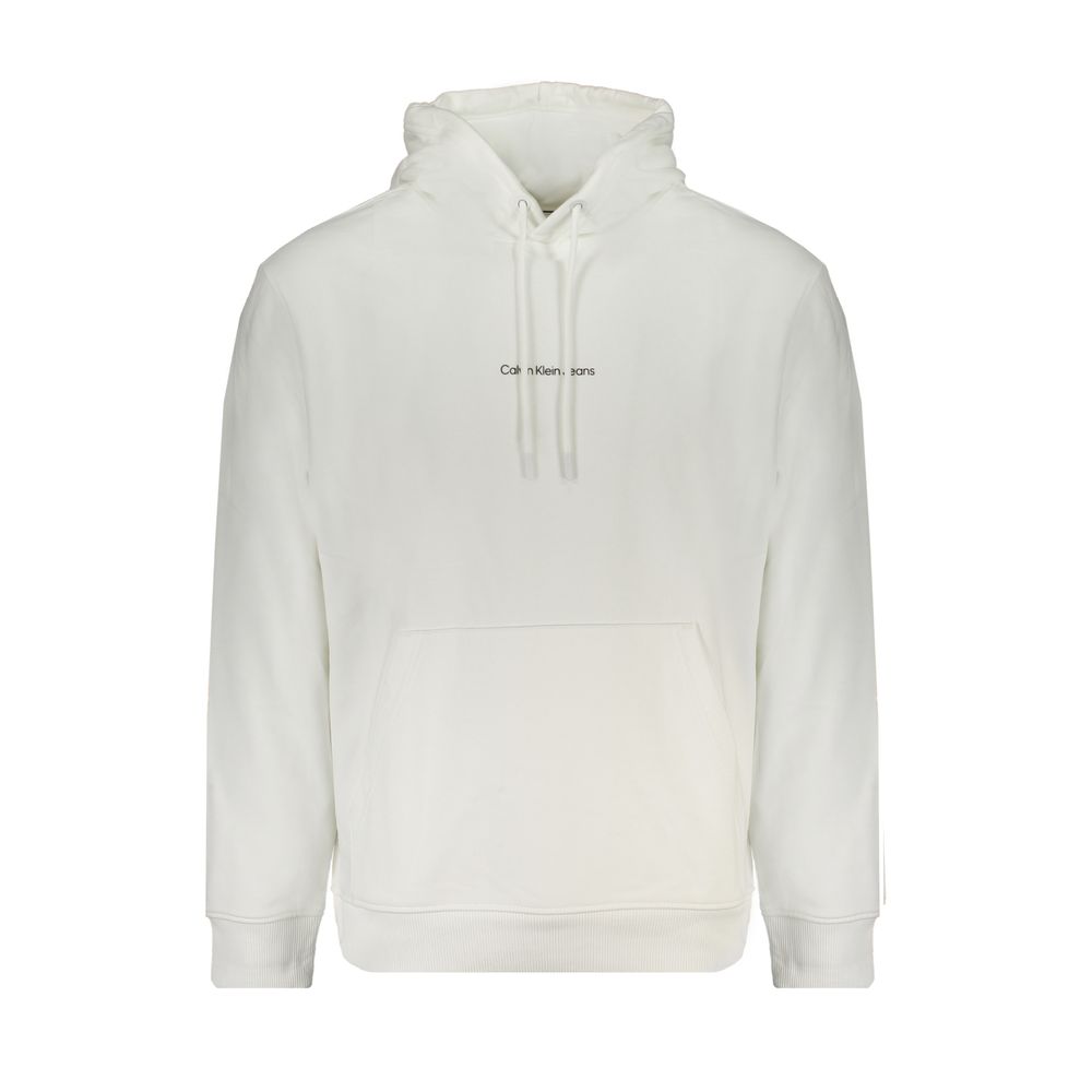 Calvin Klein Weißer Baumwollpullover