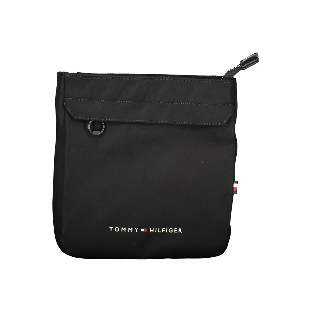Tommy Hilfiger Schwarze Polyester MÀnner UmhÀngetasche