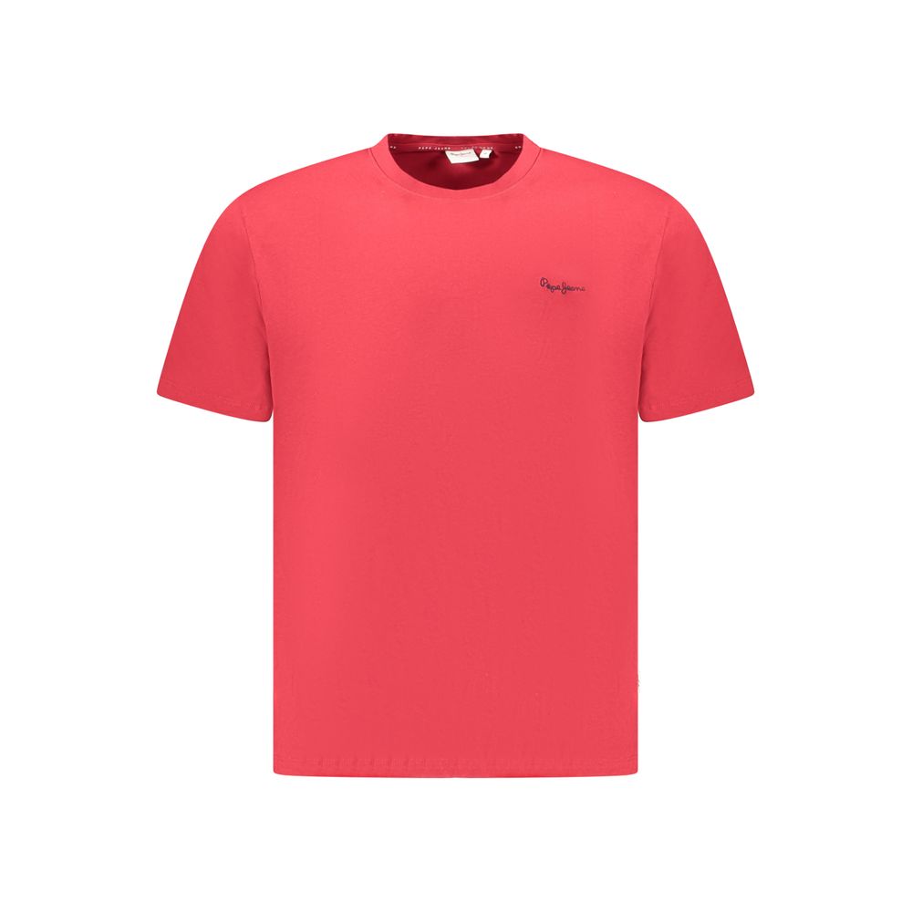 Pepe Jeans Baumwoll-T-Shirt in Rot