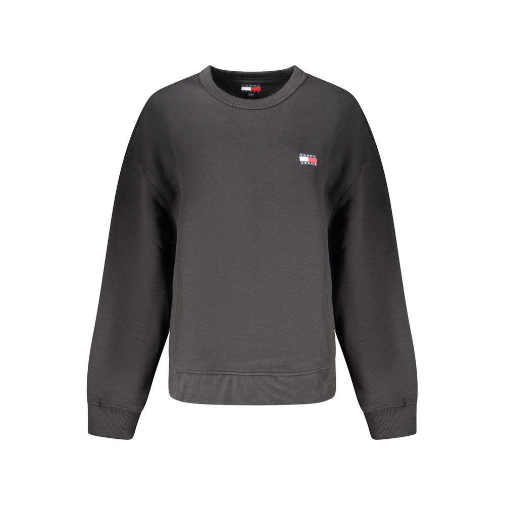 Tommy Hilfiger Schwarzer Baumwollpullover fĂŒr Frauen