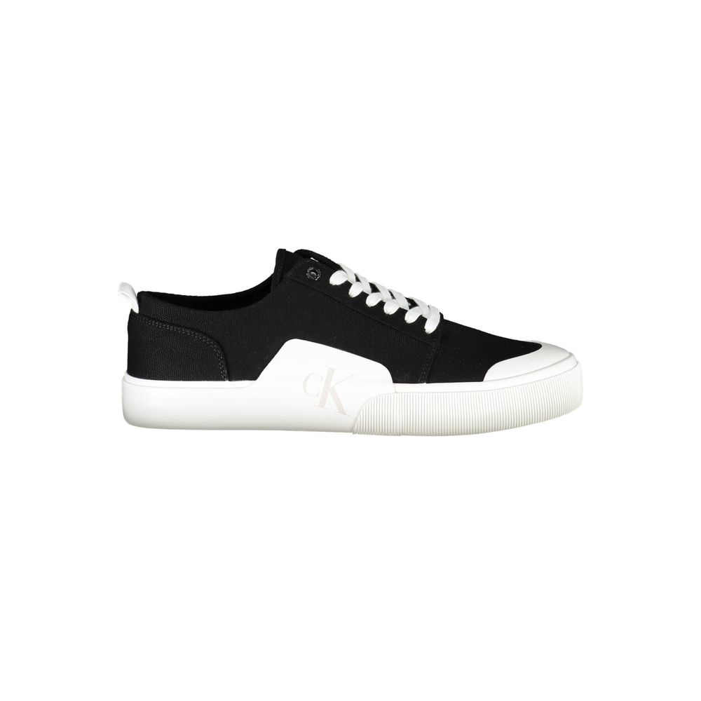 Calvin Klein Schwarz Recyceltes Material Herren Sneaker