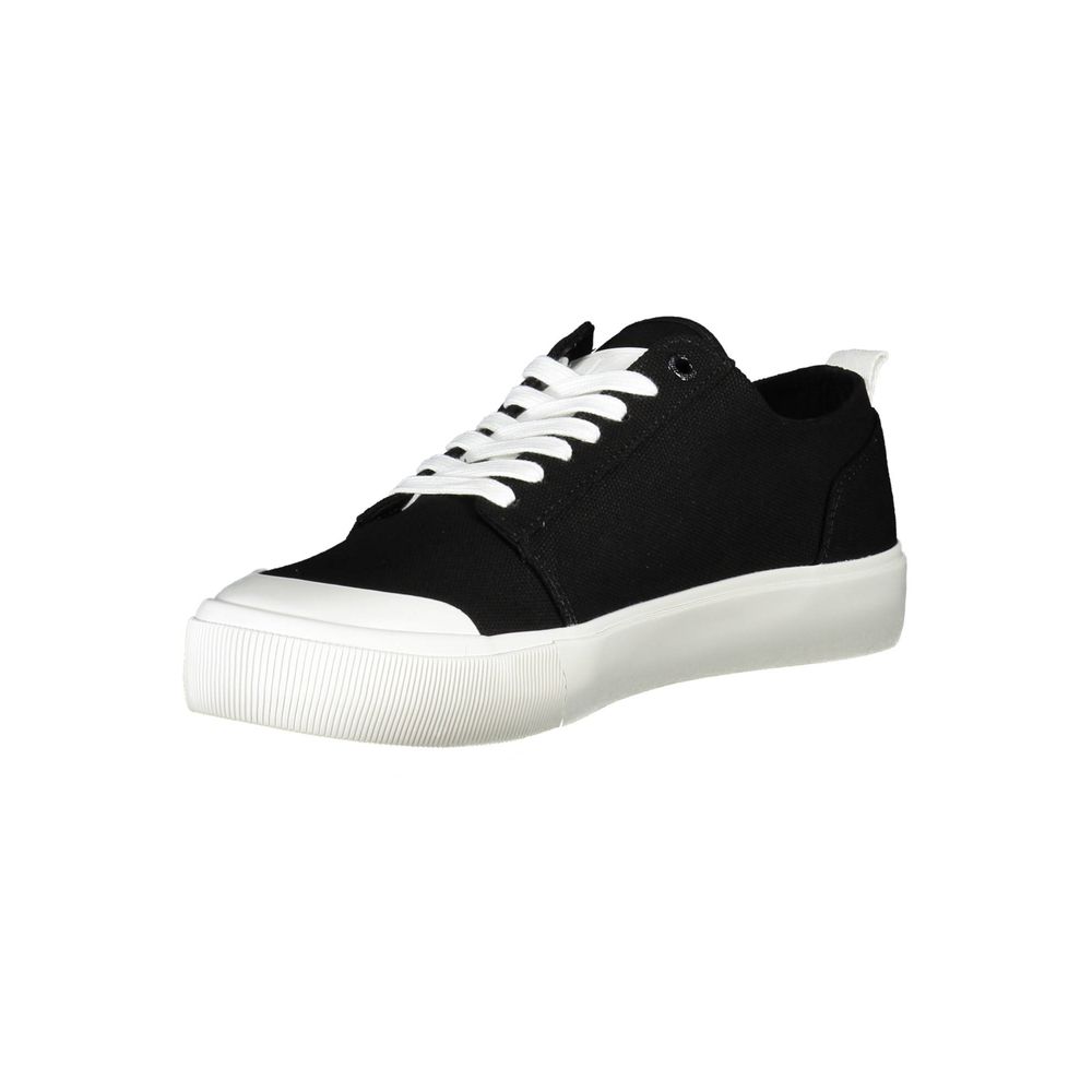 Calvin Klein Schwarz Recyceltes Material Herren Sneaker – Bild 3
