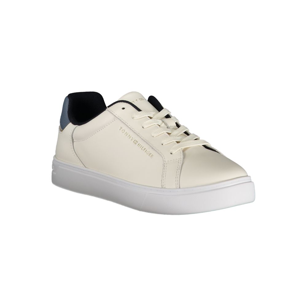 Tommy Hilfiger Beige Leder Damen Sneaker – Bild 2