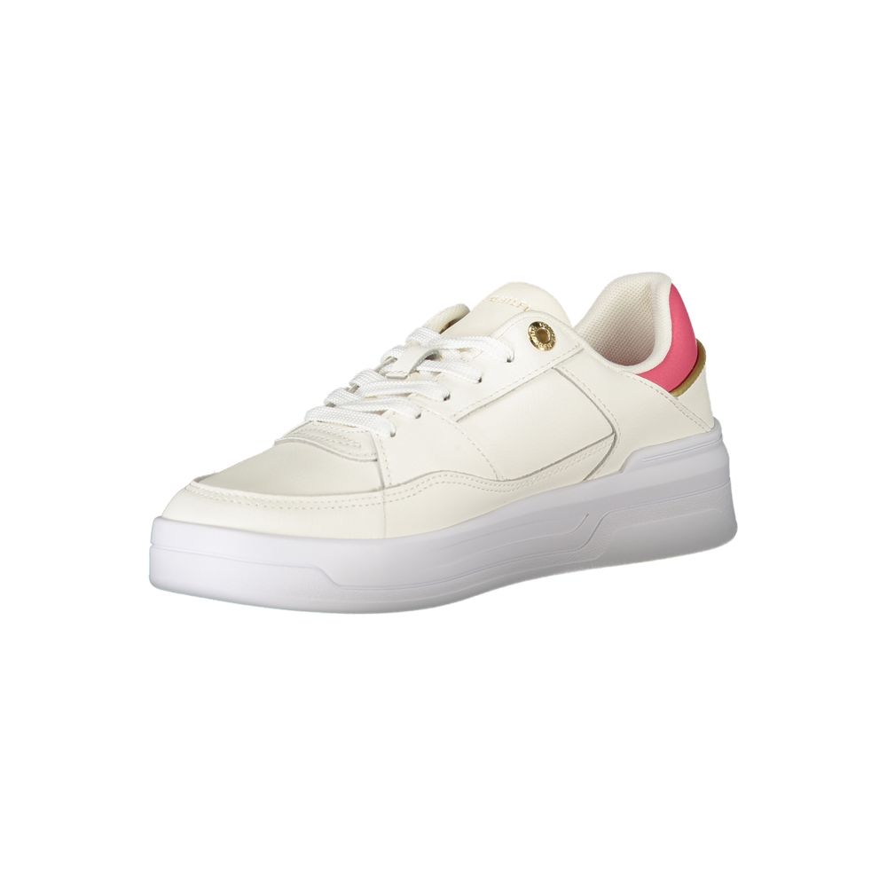 Tommy Hilfiger Weißes Polyethylen Damen Sneaker – Bild 3