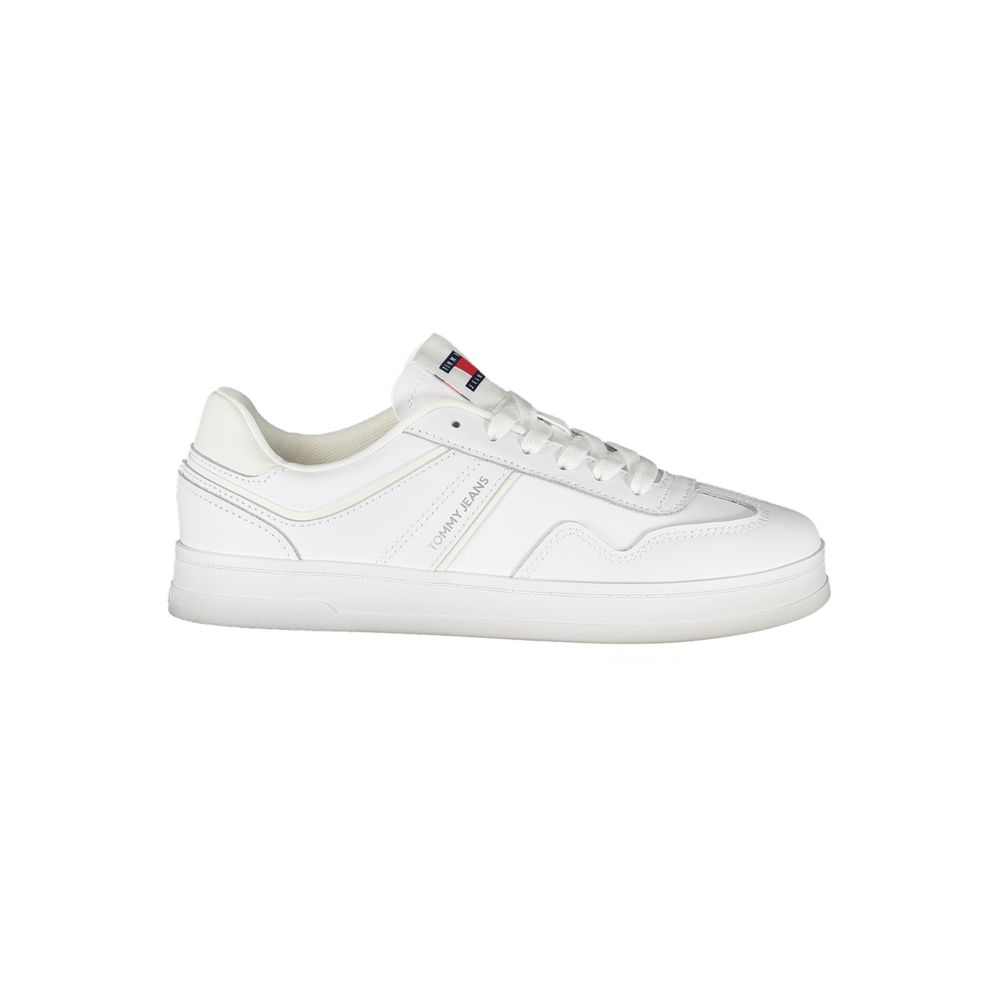 Tommy Hilfiger WeiĂes Polyethylen Damen Sneaker