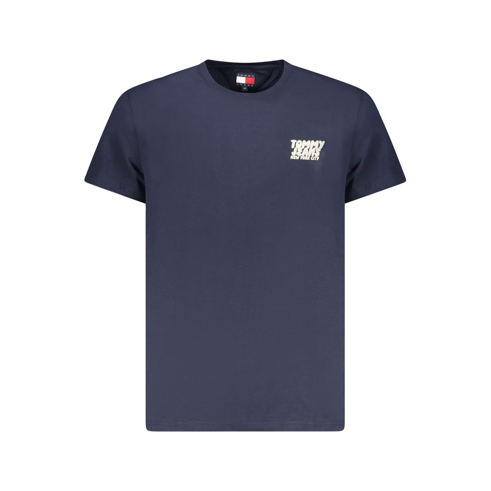 Tommy Hilfiger Blau Baumwolle Männer T-Shirt
