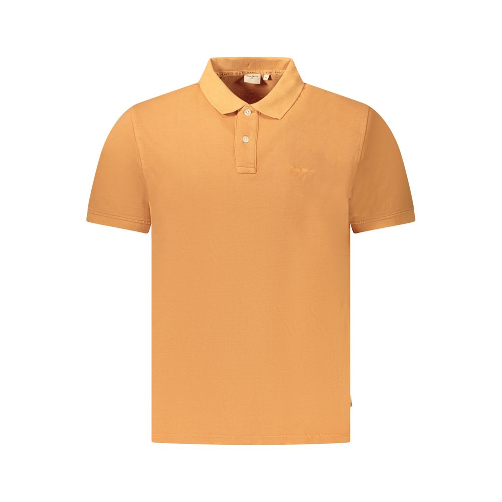 Pepe Jeans Baumwoll-Poloshirt in Orange