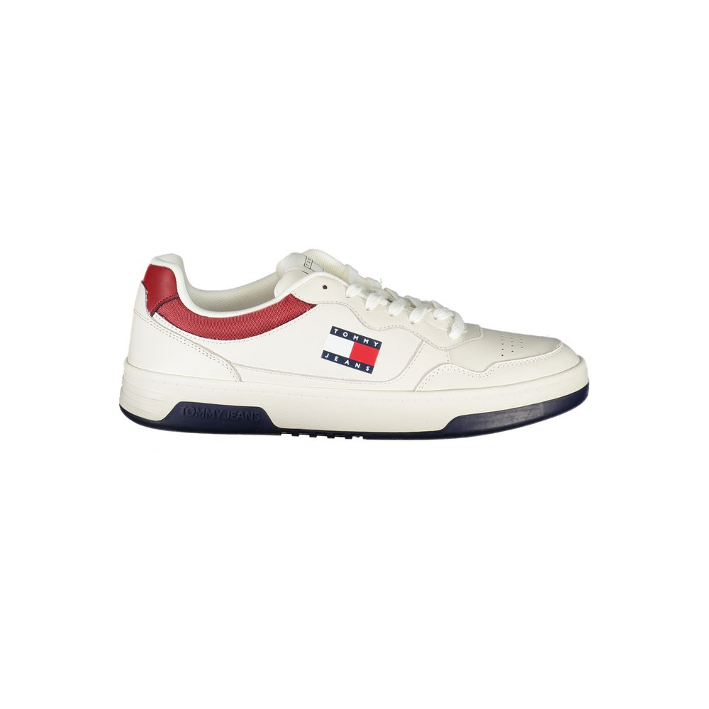 Tommy Hilfiger WeiĂes Leder Herren Sneaker