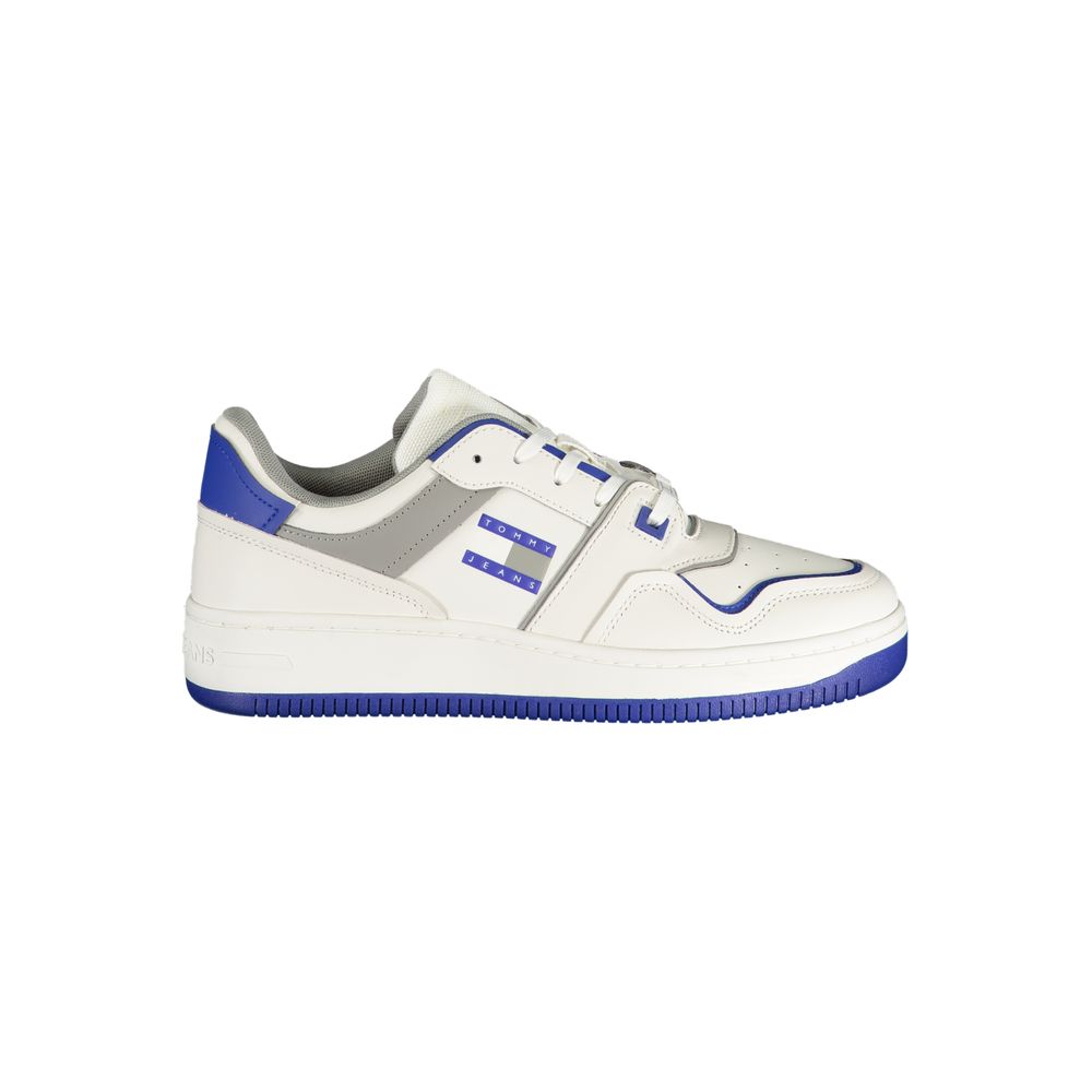 Tommy Hilfiger WeiĂes Polyethylen Herren Sneaker