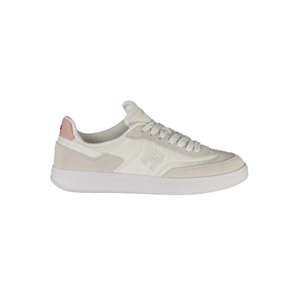 Tommy Hilfiger WeiĂes Polyethylen Damen Sneaker