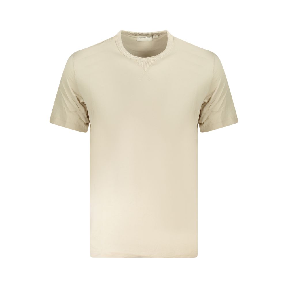 Calvin Klein Beige Baumwolle Männer T-Shirt