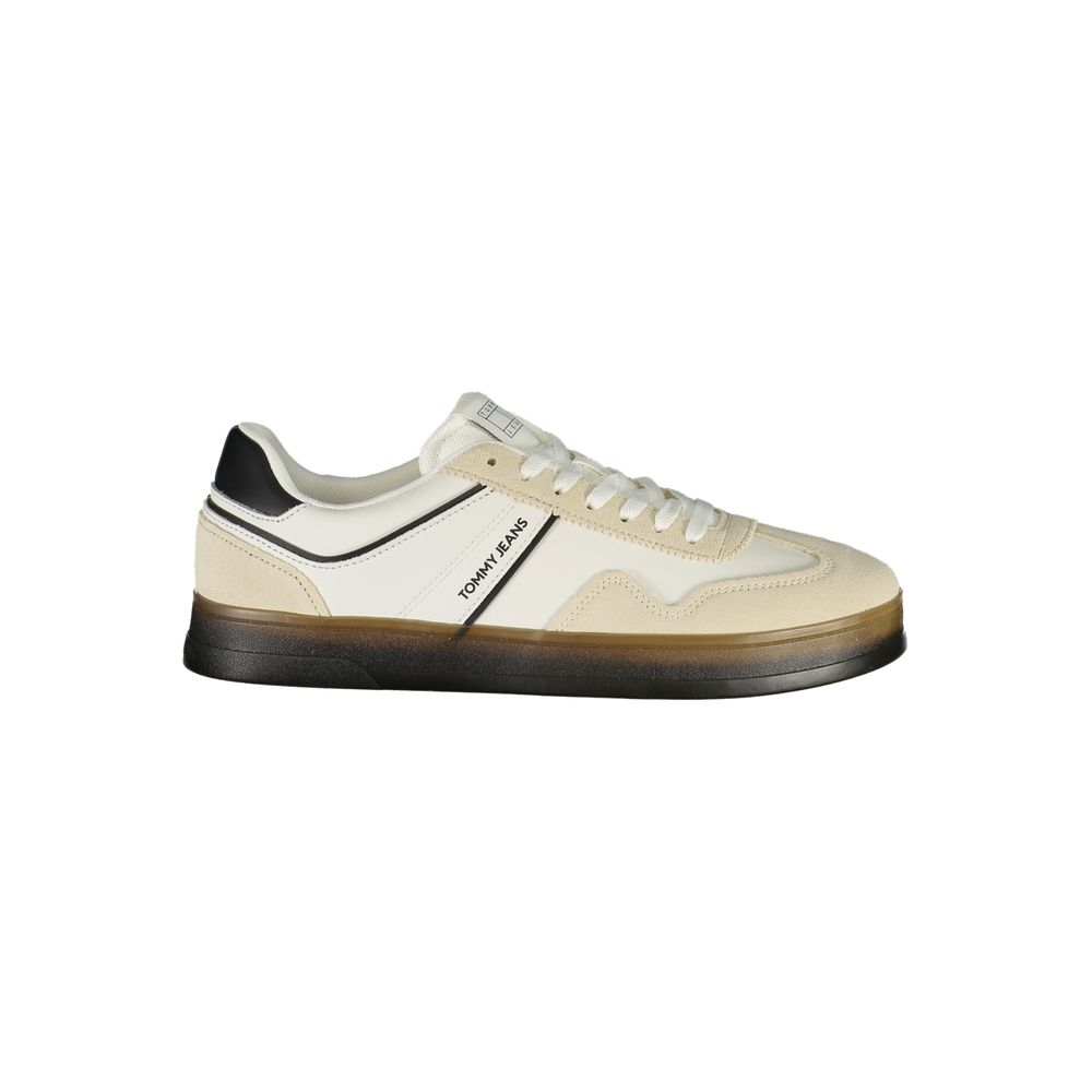 Tommy Hilfiger Weißes Leder Herren Sneaker