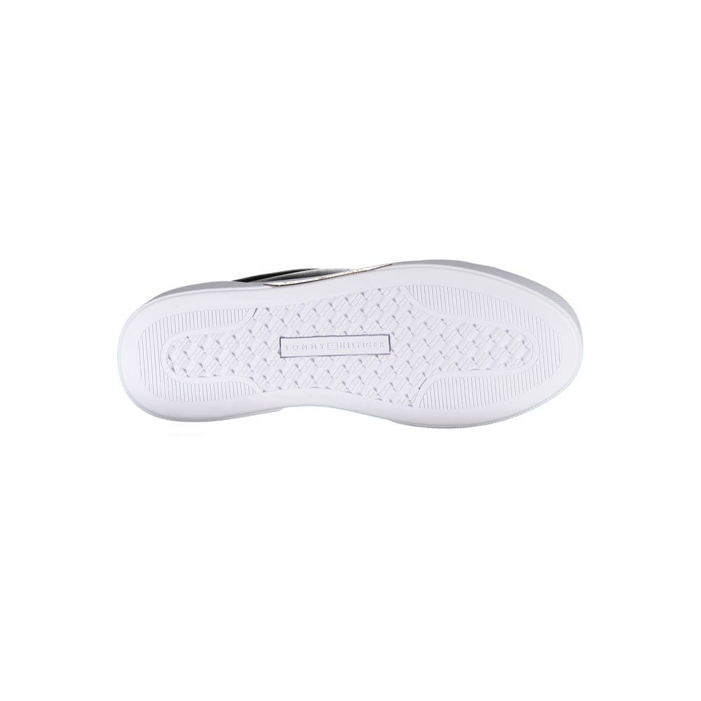 Tommy Hilfiger Schwarzes Leder Damen Sneaker – Bild 2