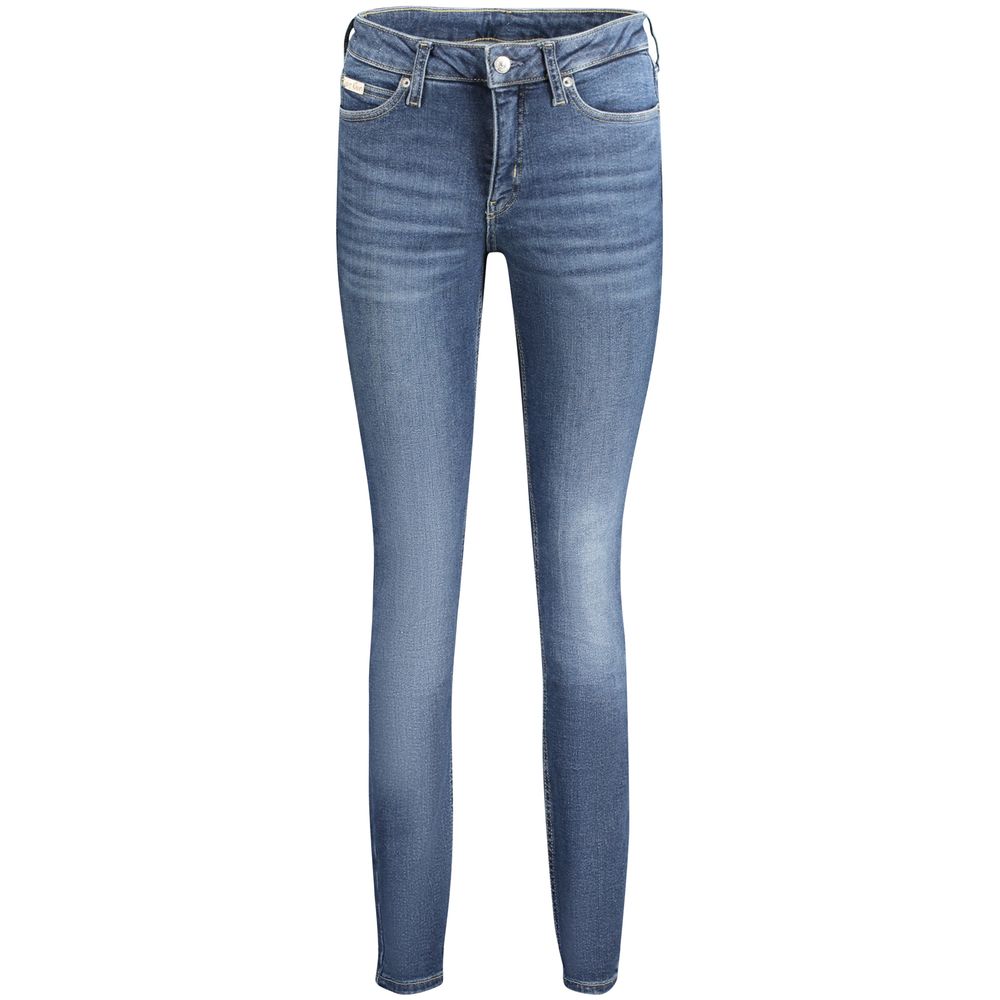 Calvin Klein Blaue Baumwolljeans & Hose