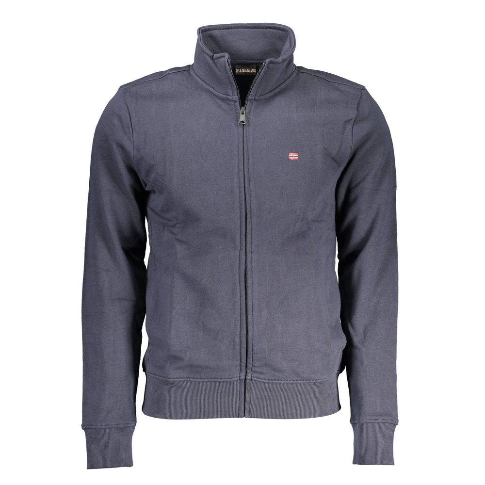 Napapijri Blauer Baumwollpullover für Männer