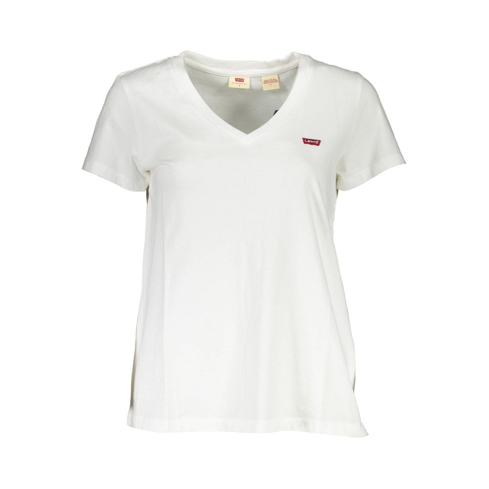 Levi's Weißes T-Shirt aus Baumwolle für Frauen