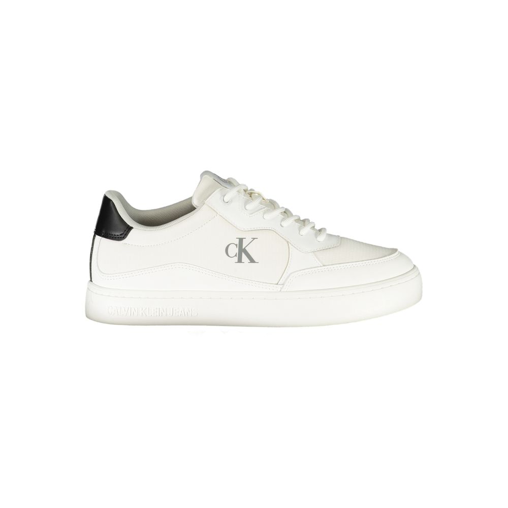 Calvin Klein Weiß Polyester Männer Sneaker