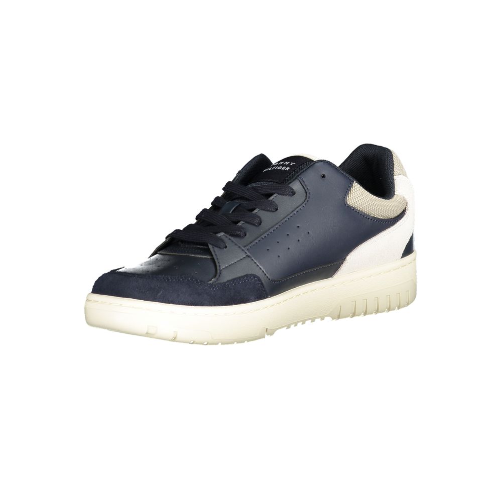 Tommy Hilfiger Blaue Polyethylen Herren Sneaker – Bild 3
