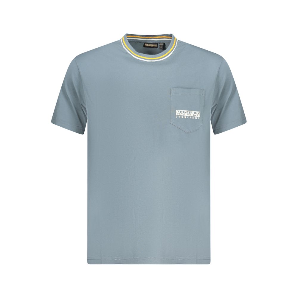 Napapijri Braunes Baumwoll-T-Shirt für Männer