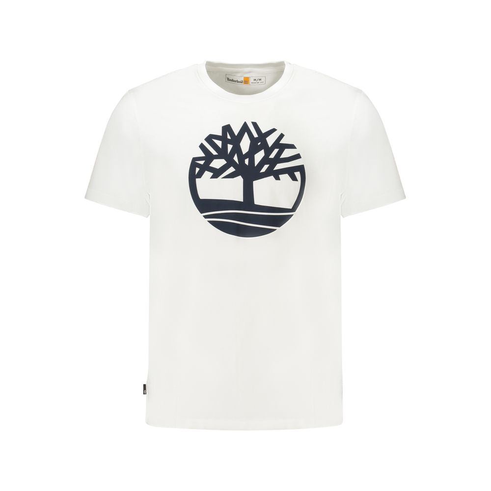 Timberland Weißes Baumwolle Männer T-Shirt