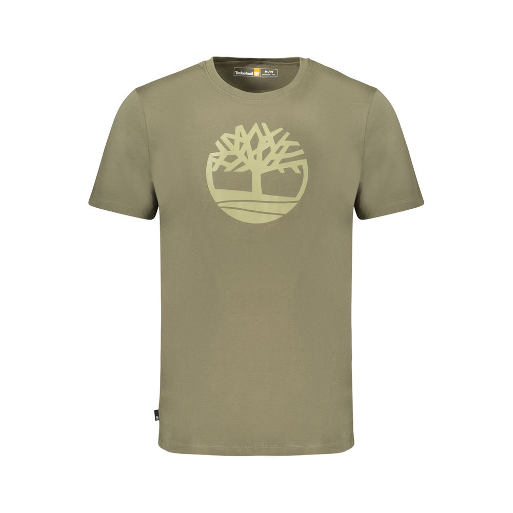 Timberland Grünes Baumwolle Männer T-Shirt