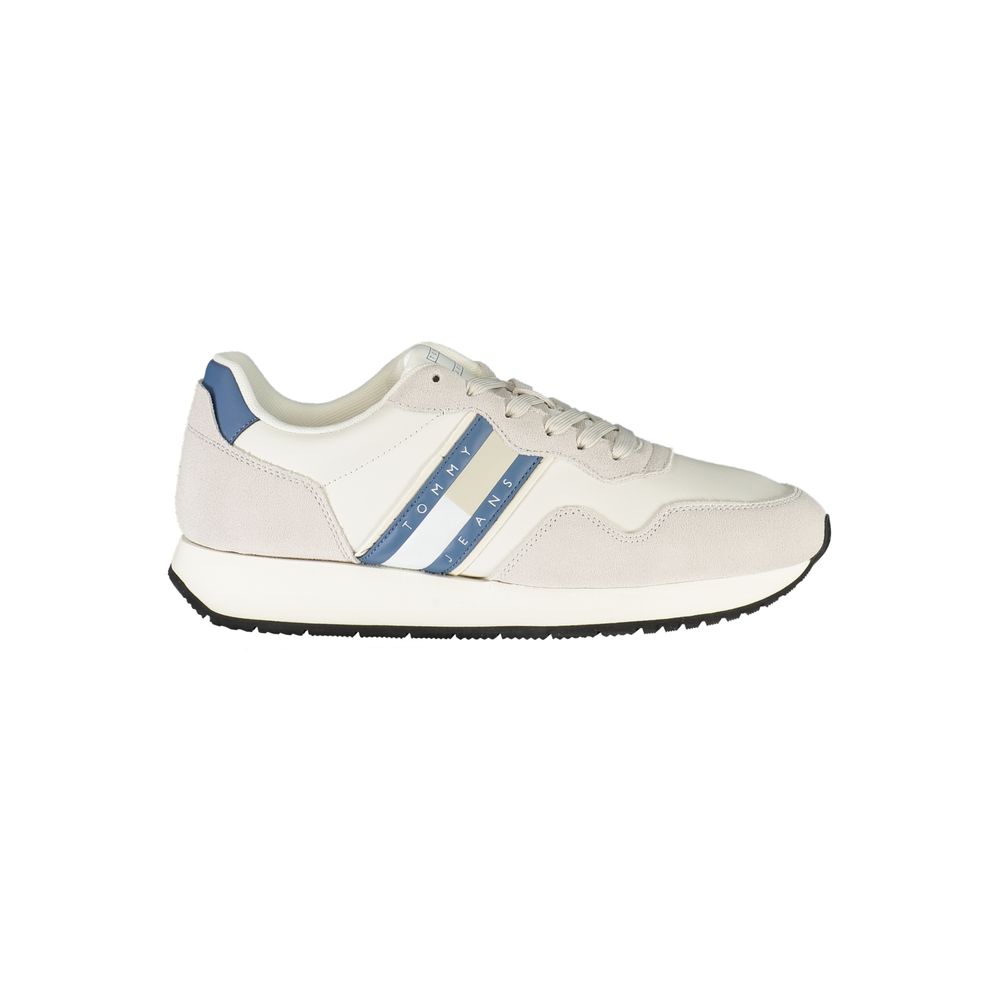 Tommy Hilfiger WeiĂes Leder Herren Sneaker
