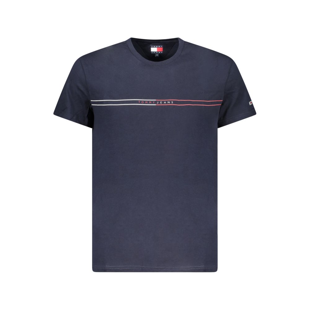 Tommy Hilfiger Blau Baumwolle Männer T-Shirt