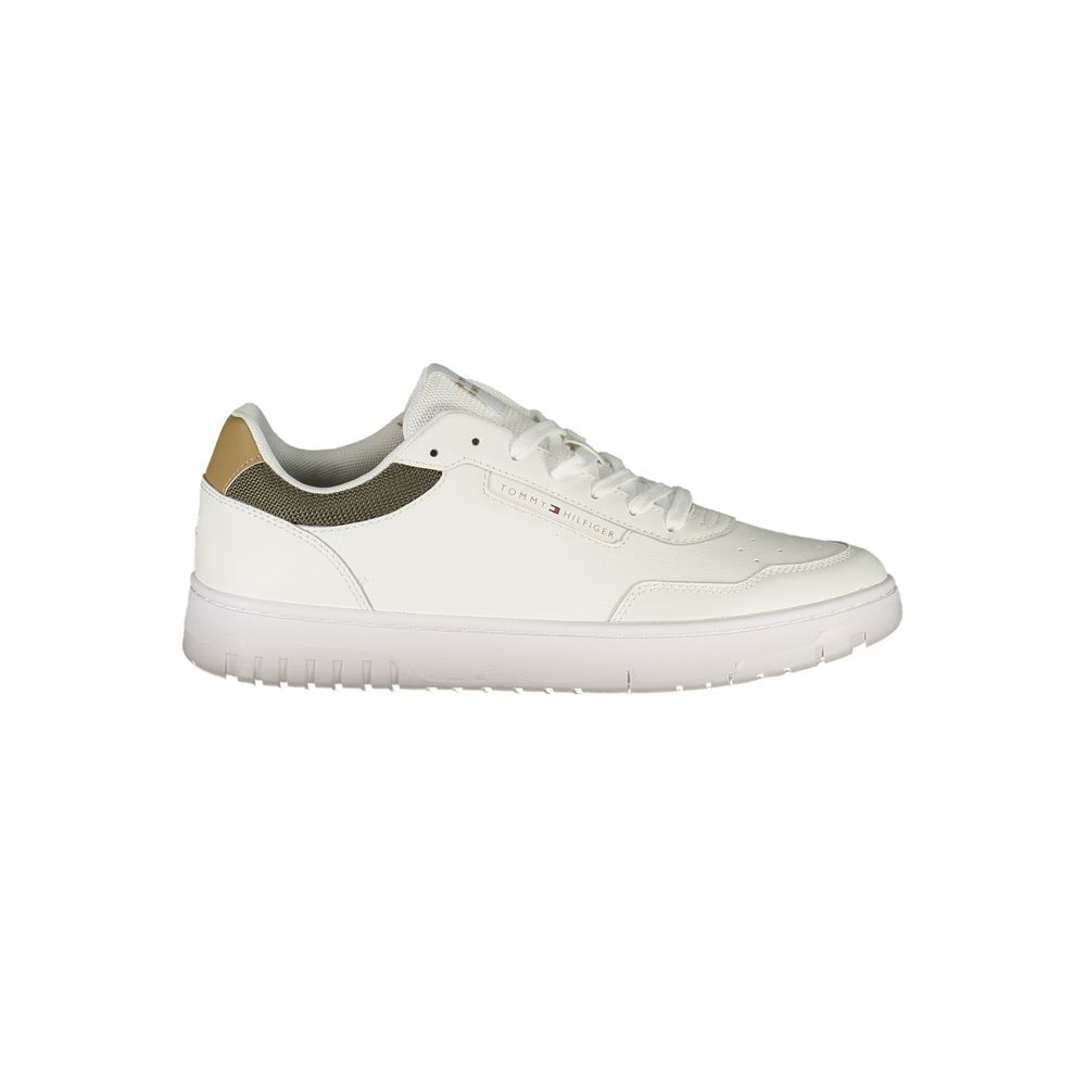 Tommy Hilfiger Weißes Leder Herren Sneaker