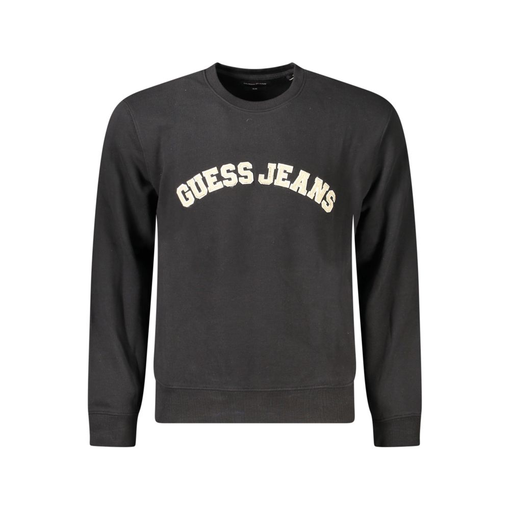 Guess Jeans Schwarzer Baumwollpullover
