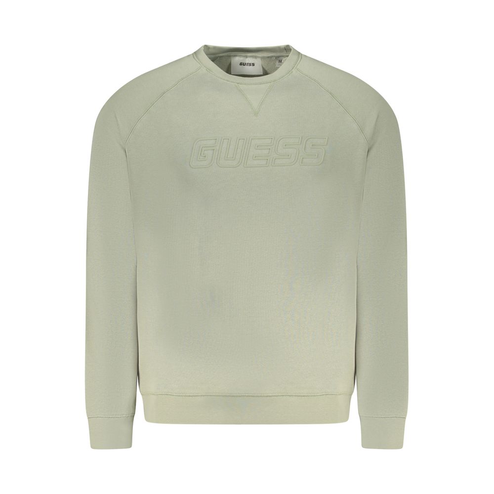 Guess Jeans Grüner Baumwollpullover