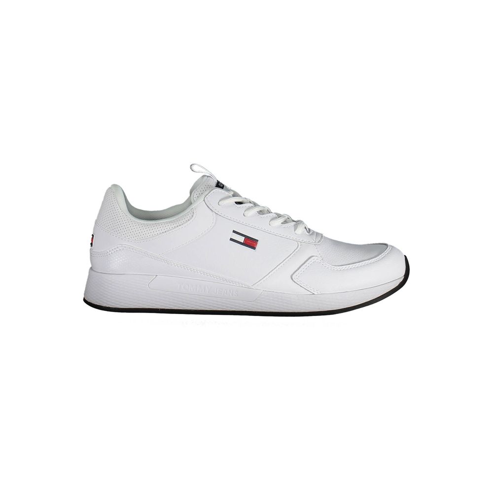 Tommy Hilfiger Sneaker aus weißem Polyester