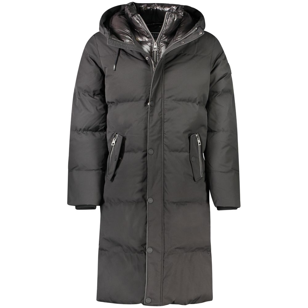 Guess Jeans Schwarze Polyester-Jacke