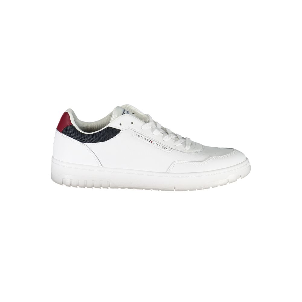 Tommy Hilfiger WeiĂes Leder Sneaker