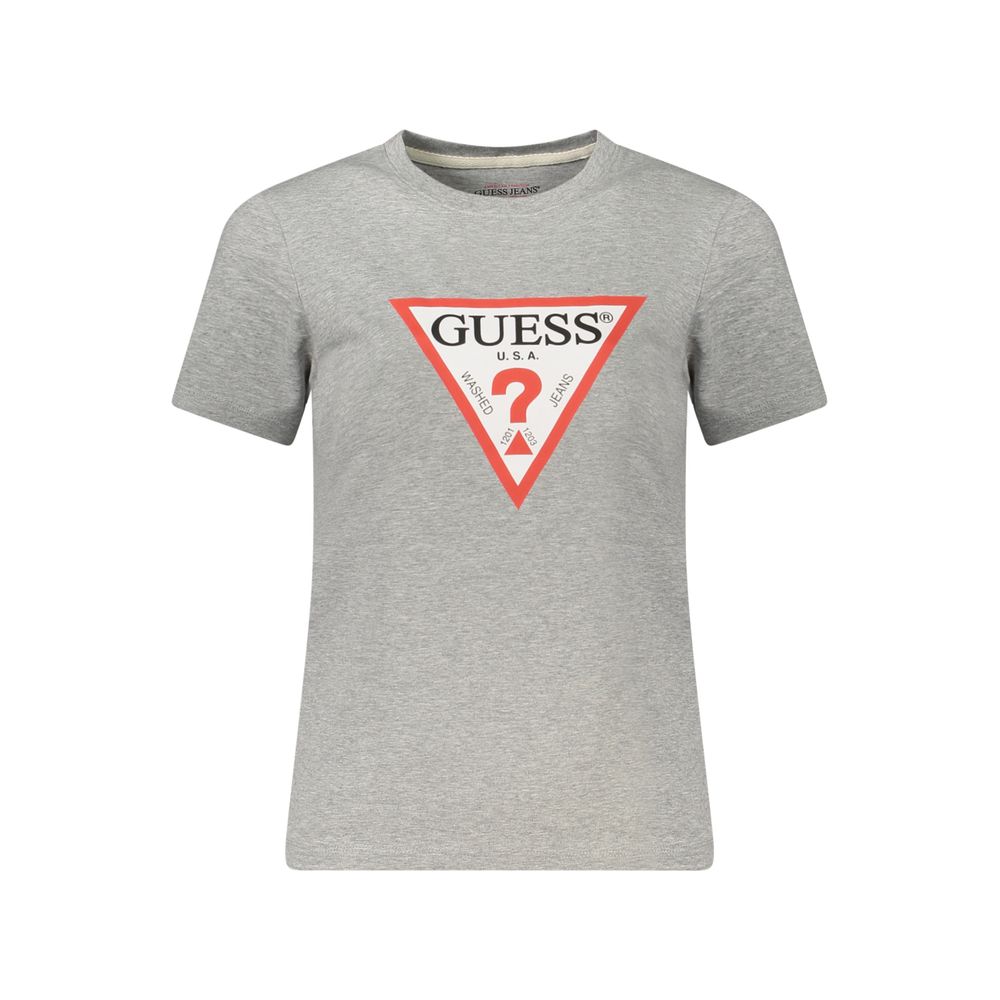 Guess Jeans Graue Baumwoll-Oberteile &
