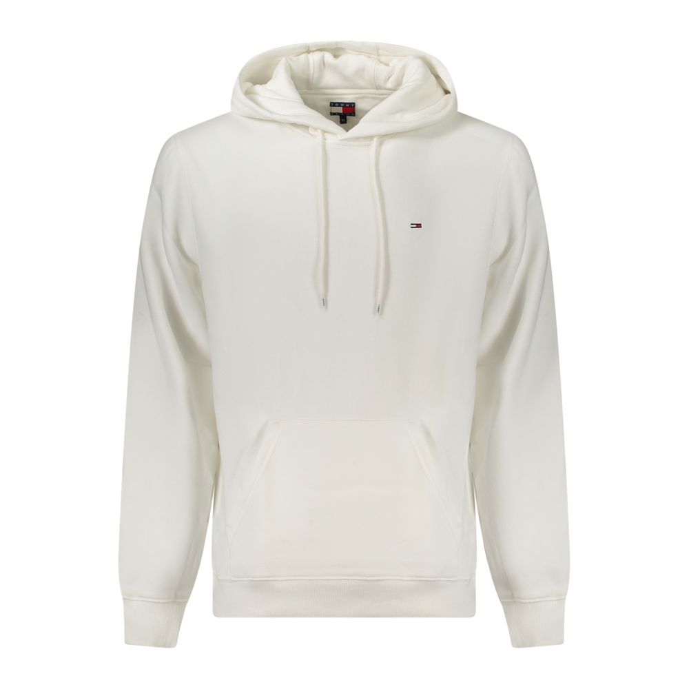Tommy Hilfiger Weißer Baumwollpullover für Männer