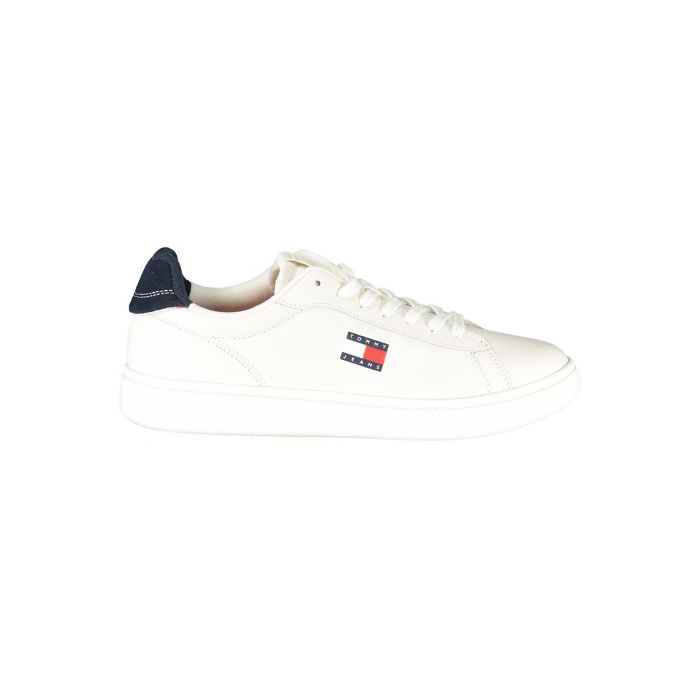 Tommy Hilfiger WeiĂes Leder Herren Sneaker