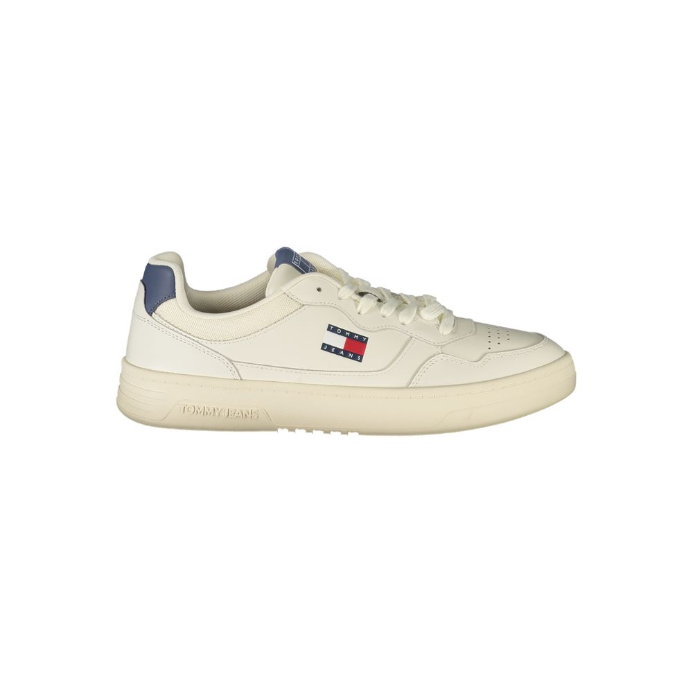 Tommy Hilfiger WeiĂes Leder Herren Sneaker