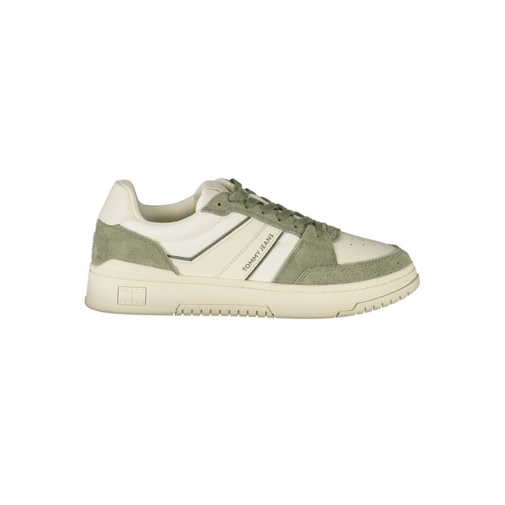 Tommy Hilfiger WeiĂes Leder Herren Sneaker