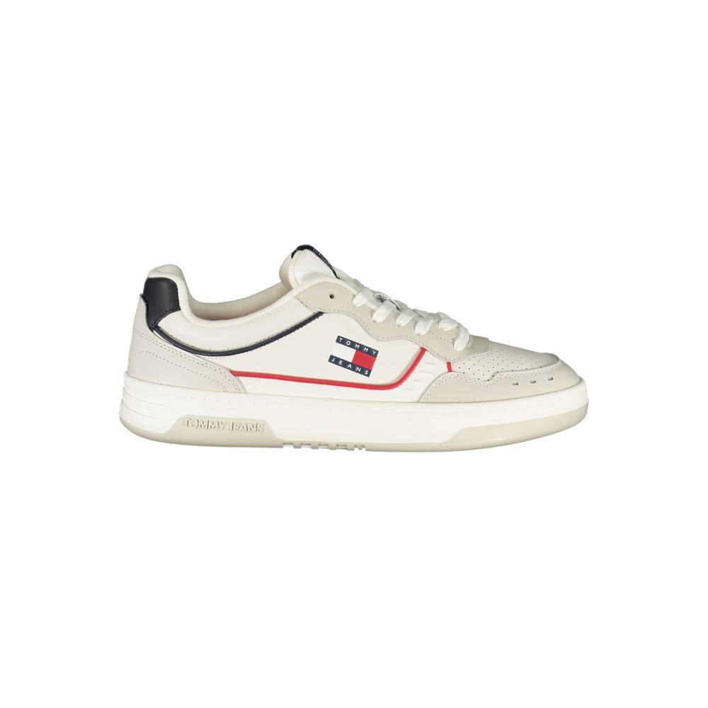 Tommy Hilfiger WeiĂes Leder Herren Sneaker