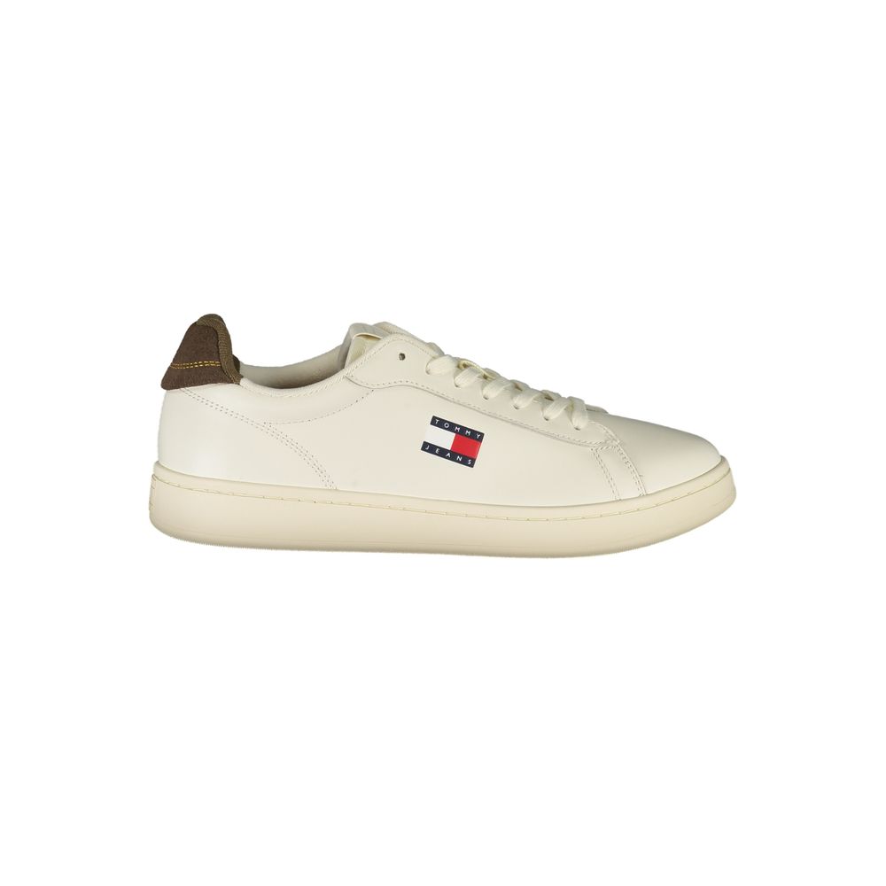 Tommy Hilfiger WeiĂes Leder Herren Sneaker