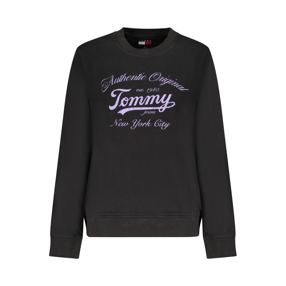 Tommy Hilfiger Schwarzer Baumwollpullover fĂŒr Frauen