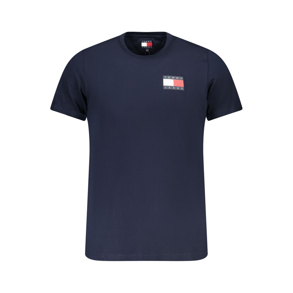 Tommy Hilfiger Blau Baumwolle Männer T-Shirt