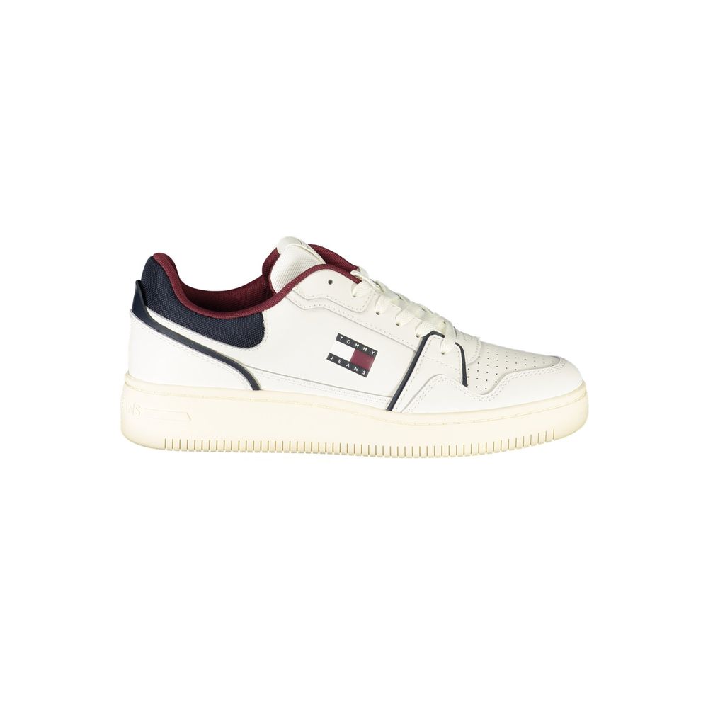 Tommy Hilfiger WeiĂes Leder Herren Sneaker