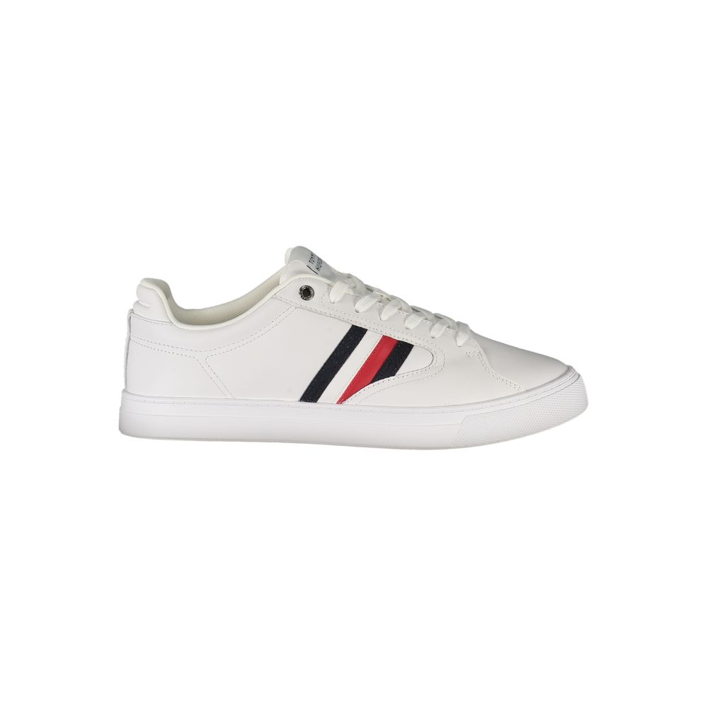 Tommy Hilfiger WeiĂes Leder Herren Sneaker